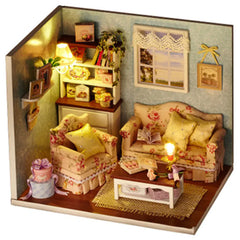 DIY Wooden House Puzzle Kit